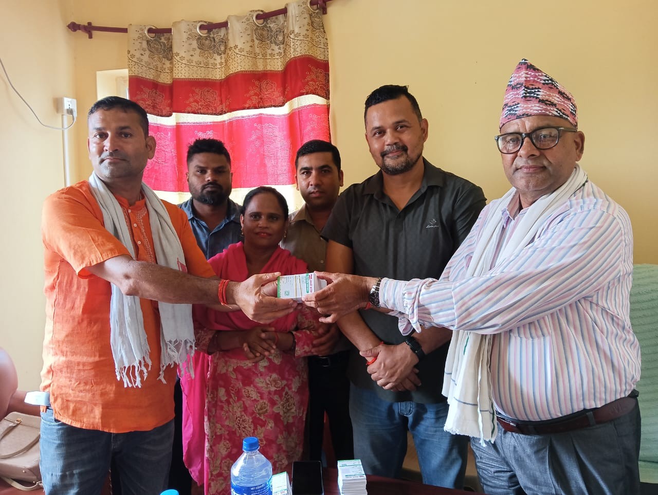 काँग्रेस बाँकेद्वारा क्रियाशील सदस्यता परिचयपत्र वितरण सुरु Image