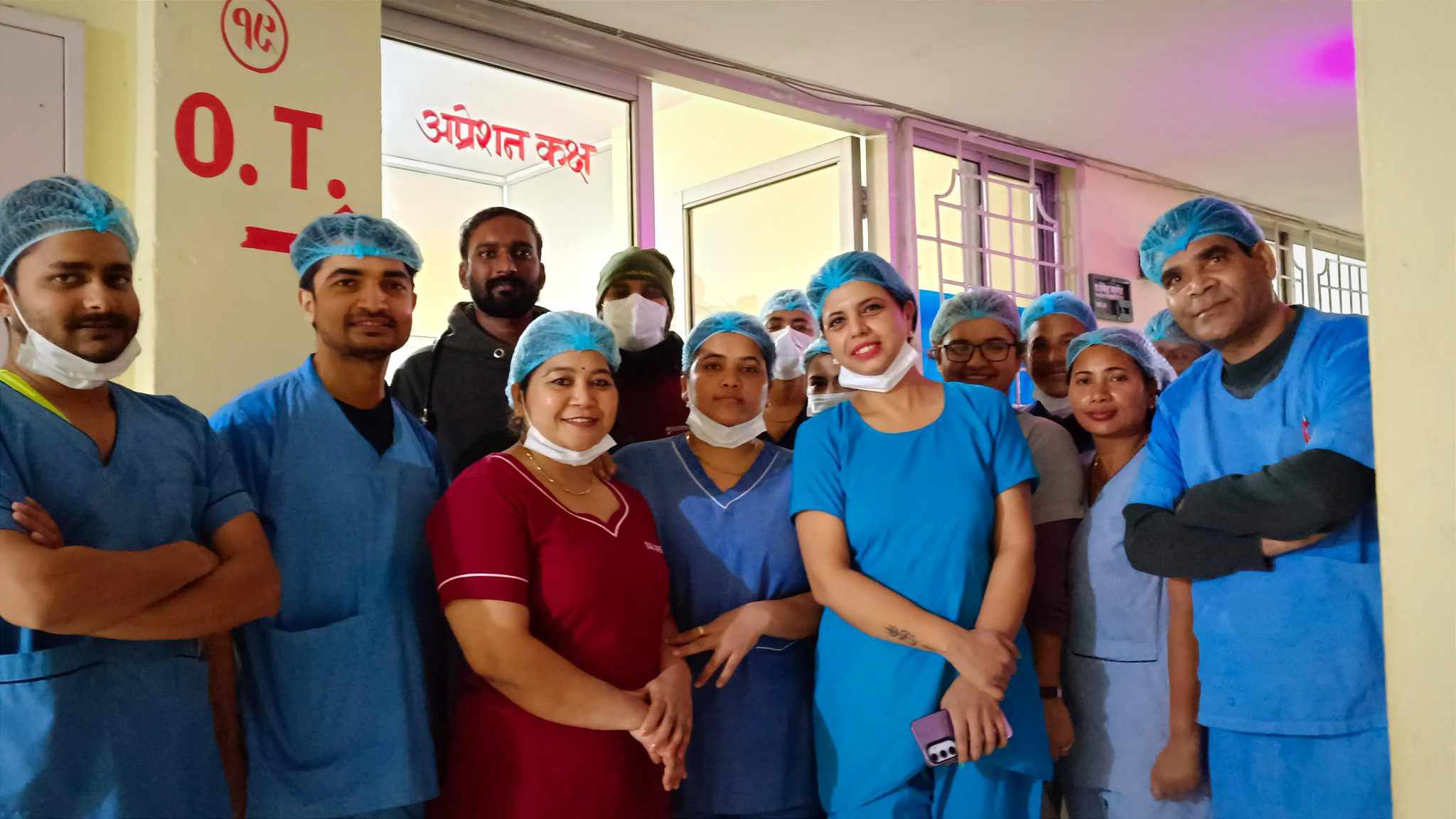 एकैदिन १४ जनाको मेजर शल्यक्रिया Image