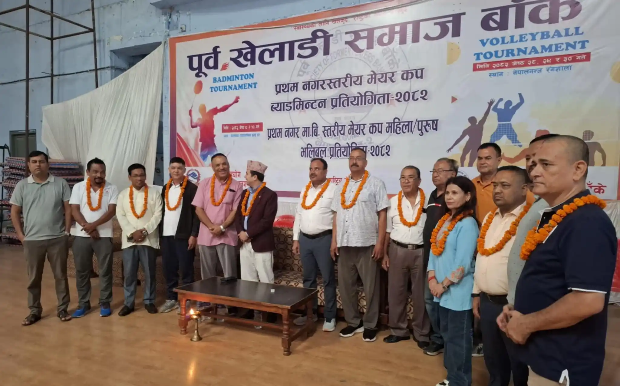 नेपालगन्जमा शुरु भयो प्रथम नगर मावि स्तरीय मेयर कप भलिबल प्रतियोगिता Image
