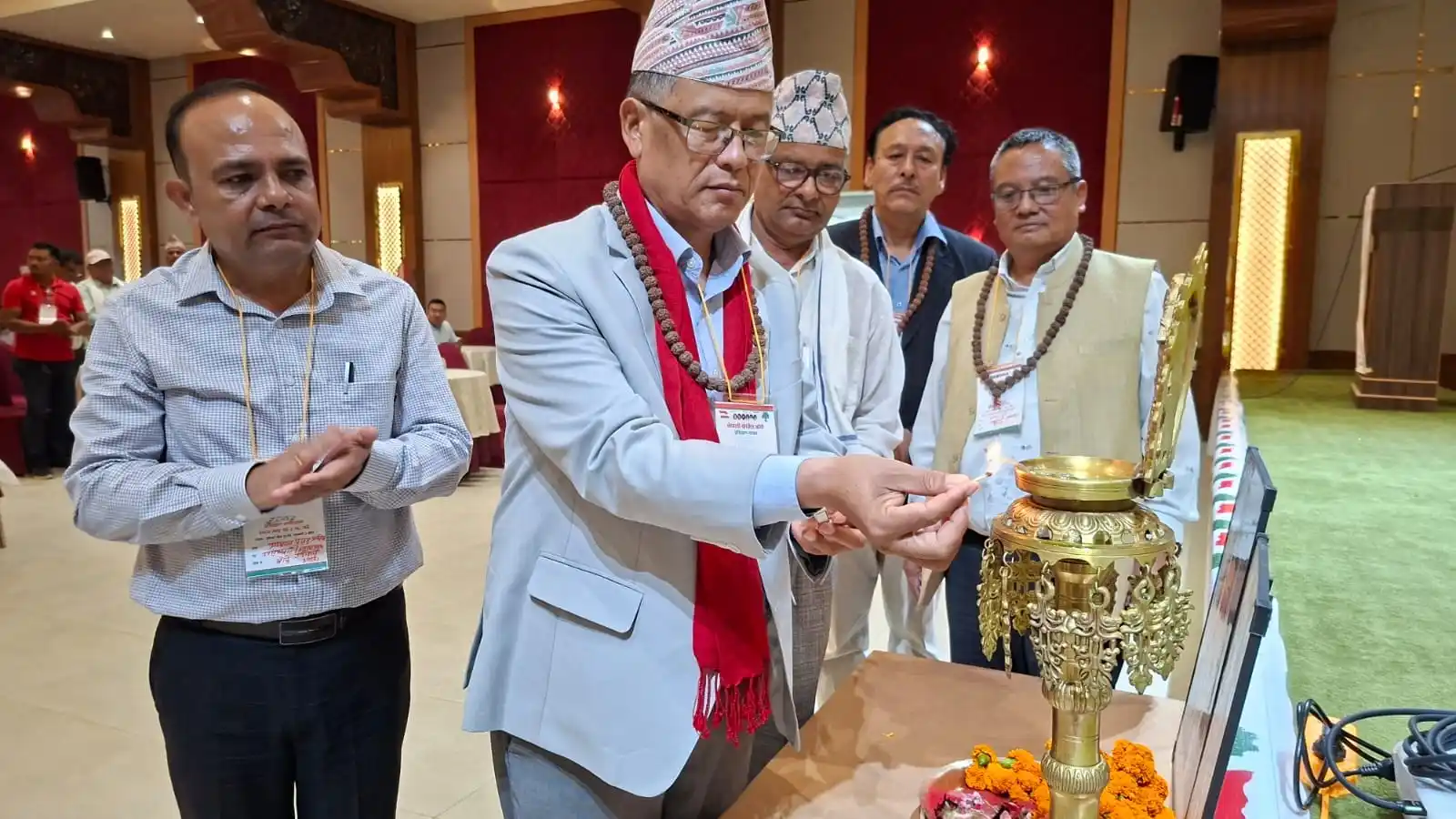 पार्टीलाई बलियो बनाउन हार्दिकता आवश्यक : उपसभापति गुरुङ्ग
