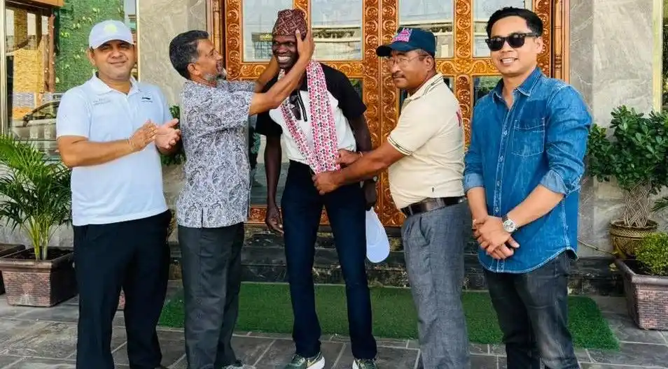 कमनवेल्थ गेम्सका स्वर्ण पदकधारी जोन नेपालगन्जमा Image
