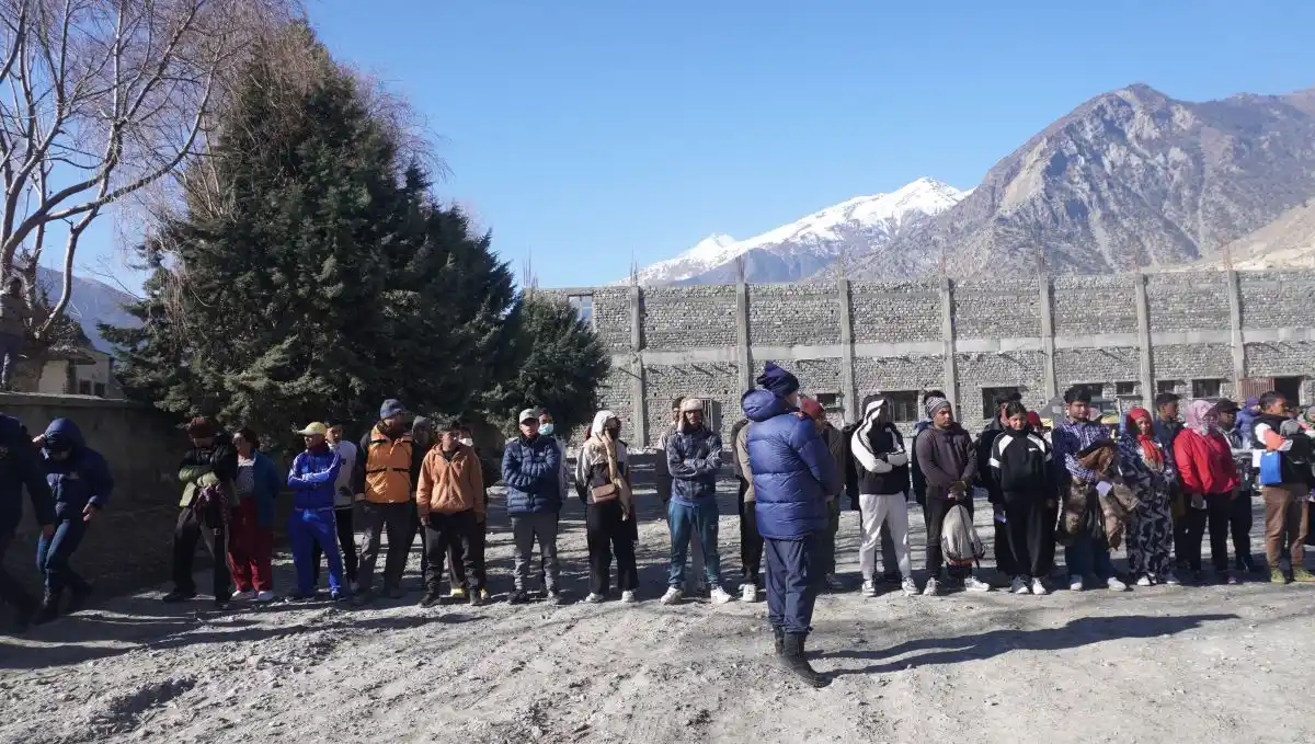 माइनस डिग्री मुस्ताङको चिसोमा बढिरहेको चुनावी सरगर्मी Image