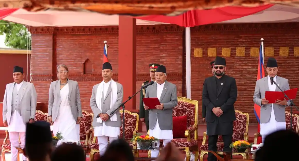 सभामुख अर्यालद्वारा पद तथा गोपनीयताको शपथ ग्रहण Image
