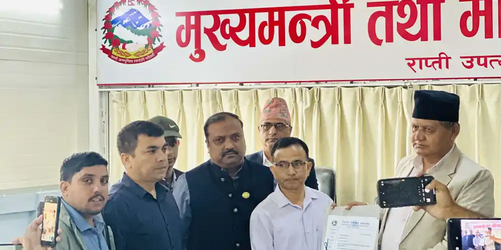 लुम्बिनीका मुख्यमन्त्री आचार्यले भने –‘प्रदेश सरकार आफ्नै सञ्चार नीति, कार्यक्रम र प्राथमिकताका आधारमा अघि बढ्छ’ Image